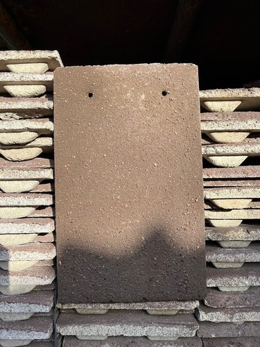 Redland concrete plain roof - plain,
