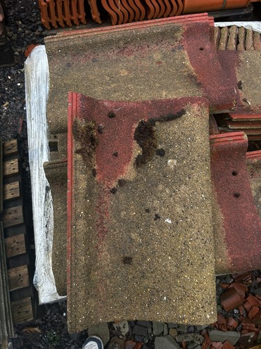 Redland used roof - tiles,