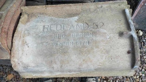Redland roof tiles - 52,