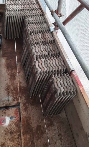 Undamaged redland roof tile - redland,