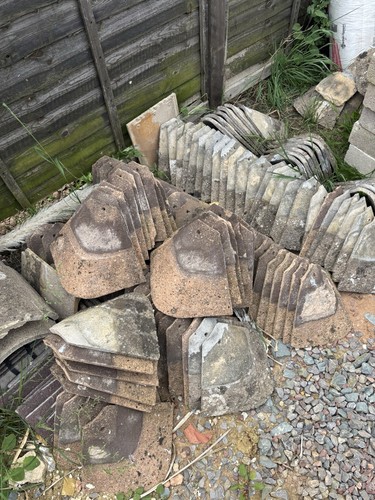 Redland concrete roof tiles - concrete,